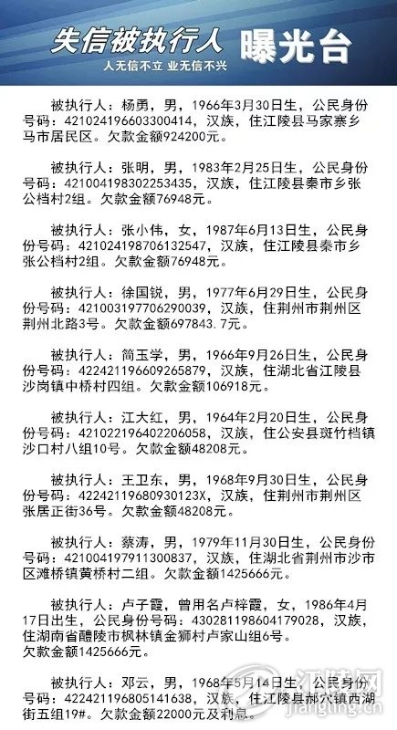 最新舞钢老赖人员名单曝光，揭示失信背后的故事