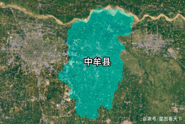 中牟县最新地图概览