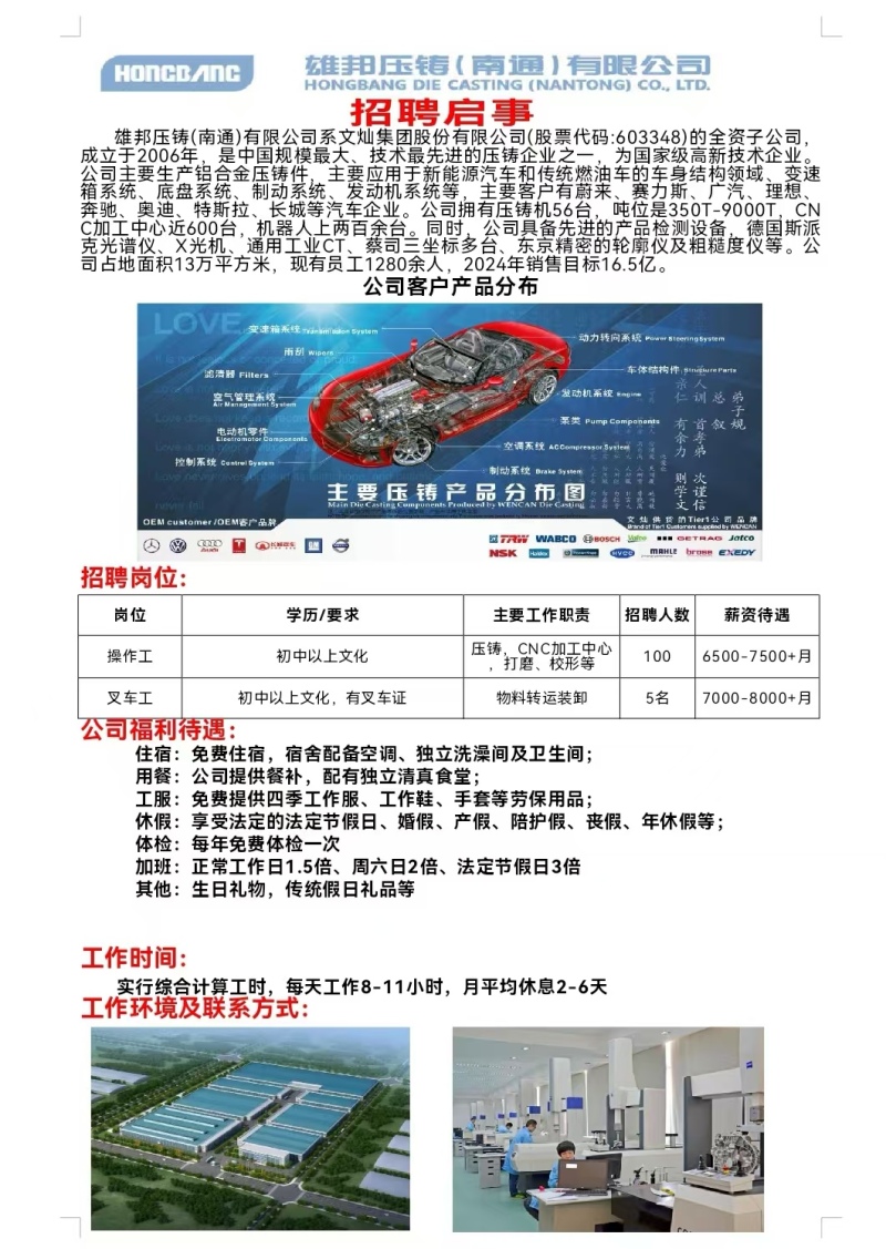 罗迪斯磨具最新招聘启事
