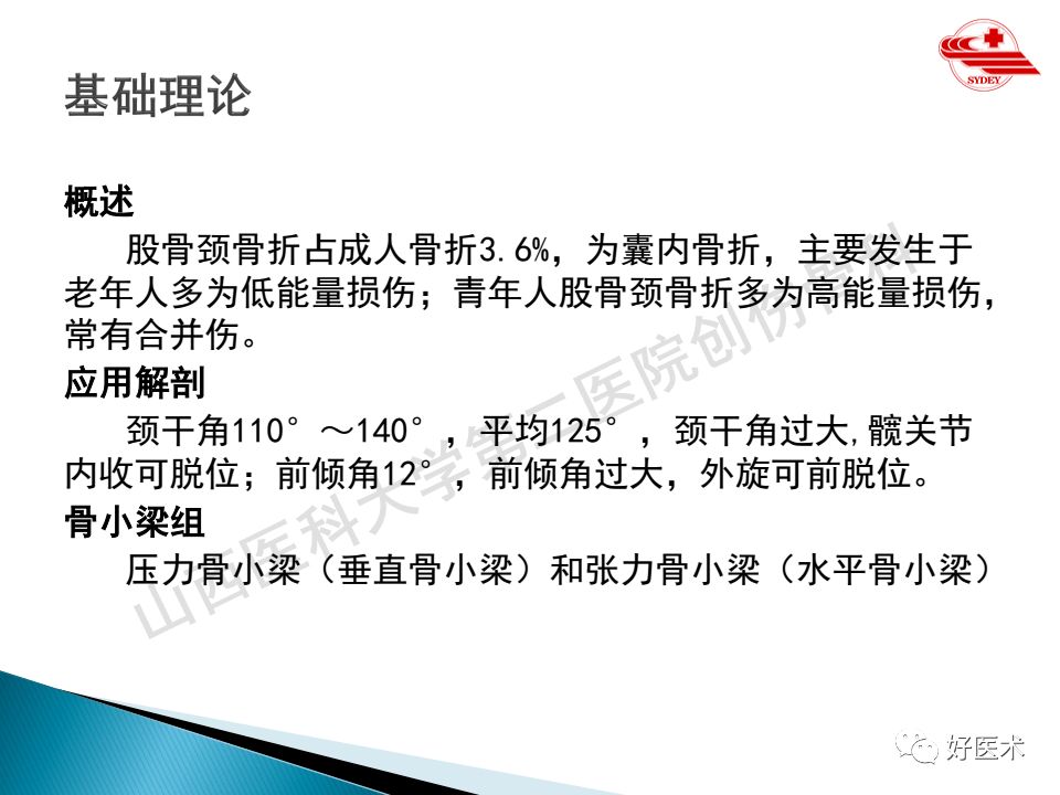 最新骨颈骨折知识详解，给亲们的全面指导